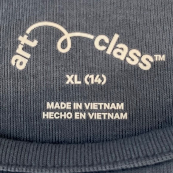 Art Class "2 T-shirts in white and slate" - Picture 4 of 4